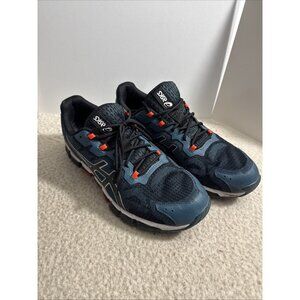 ASICS Gel- Quantum 360 6 Men's Running Shoes Magnetic Blue/ Black 10.5